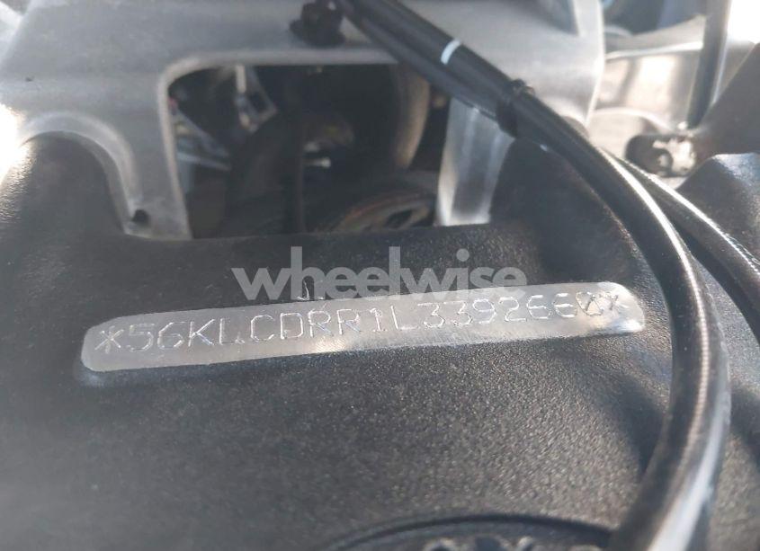 Photo 10 of 2020 Indian Motorcycle CO. CHALLENGER DARK HORSE (VIN 56KLCDRR1L3392660)