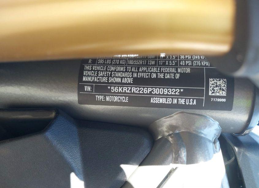 Photo 10 of 2023 Indian Motorcycle CO. FTR R CARBON (VIN 56KRZR226P3009322)