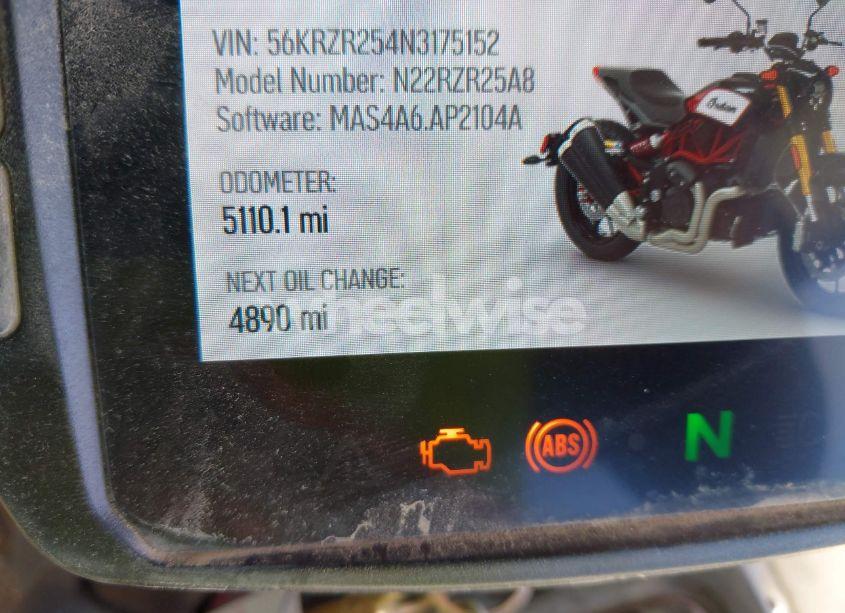 Photo 7 of 2022 Indian Motorcycle CO. FTR R CARBON (VIN 56KRZR254N3175152)