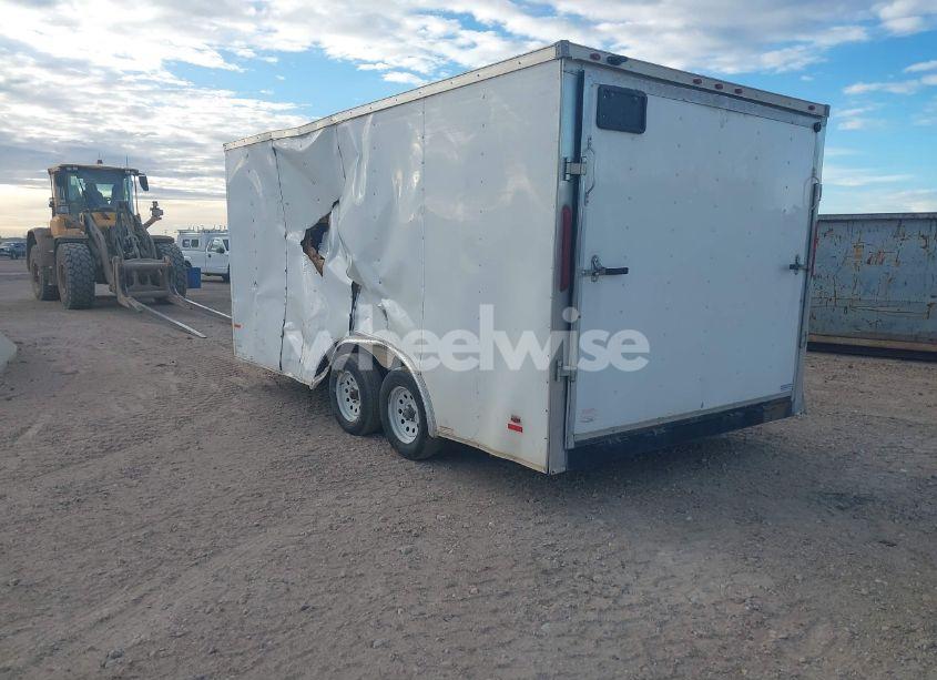 Photo 3 of 2020 Rc Trailers, INC CARGO TRAILER 8.5X16 (VIN 56VBC1624LT900043)