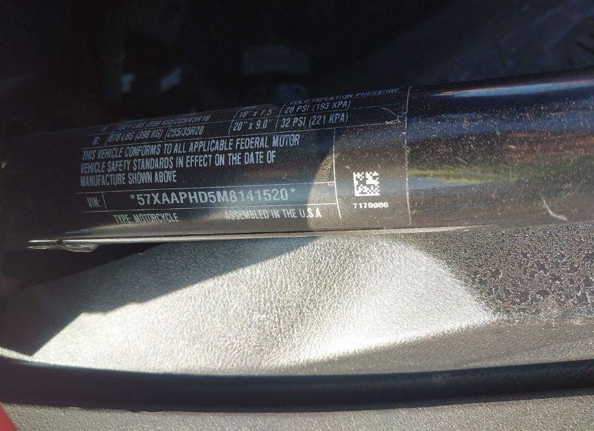 Photo 10 of 2021 Polaris Slingshot SL (VIN 57XAAPHD5M8141520)