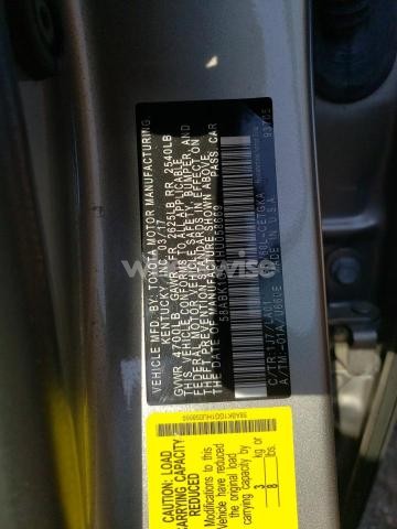 Photo 7 of 2017 LEXUS ES 350 (VIN 58ABK1GG1HU058669)