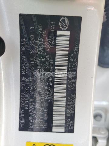 Photo 7 of 2017 LEXUS ES 350 (VIN 58ABK1GG9HU044101)