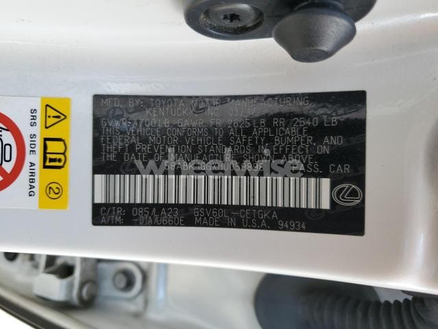 Photo 4 of 2017 LEXUS ES 350 (VIN 58ABK1GGXHU059898)