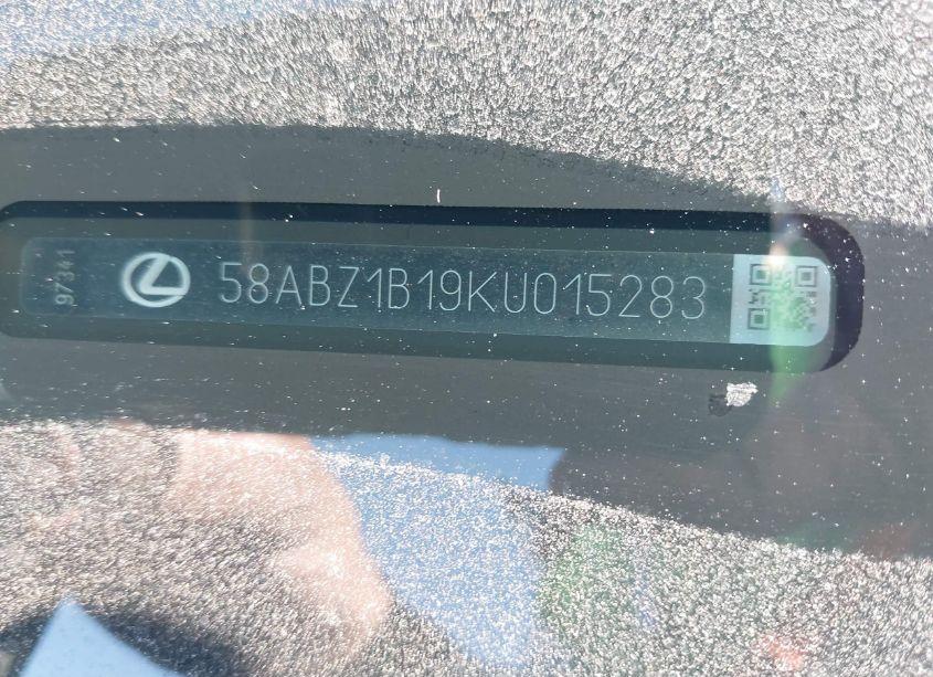 Photo 9 of 2019 Lexus Es 350 LUXURY (VIN 58ABZ1B19KU015283)