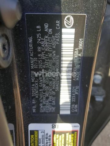Photo 8 of 2020 LEXUS ES 300H (VIN 58AD21B17LU008976)