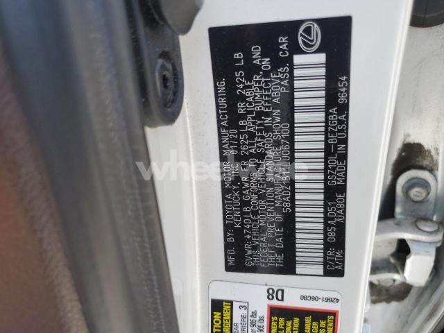 Photo 11 of 2020 LEXUS ES 350 (VIN 58ADZ1B11LU067100)