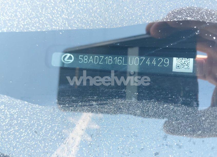 Photo 9 of 2020 Lexus Es 350 (VIN 58ADZ1B16LU074429)