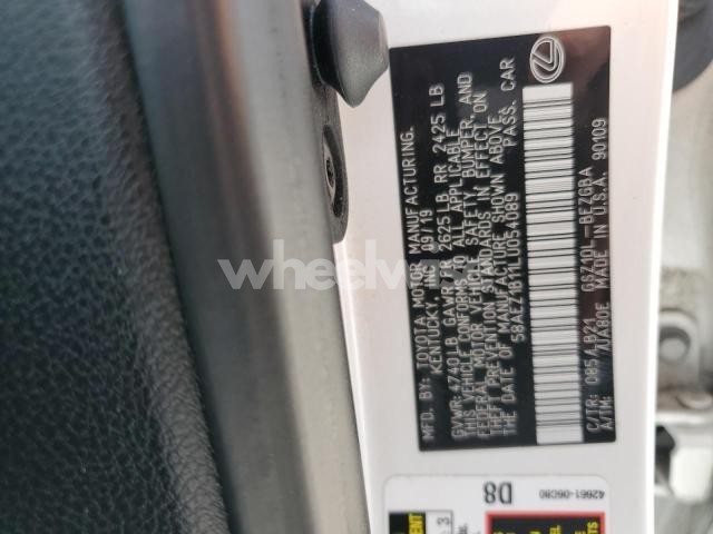 Photo 12 of 2020 LEXUS ES 350 LUXURY (VIN 58AEZ1B11LU054089)