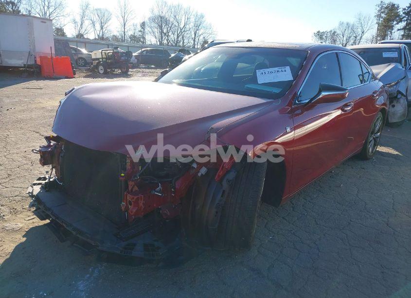 Photo 2 of 2020 Lexus Es 350 F SPORT (VIN 58AGZ1B10LU066047)