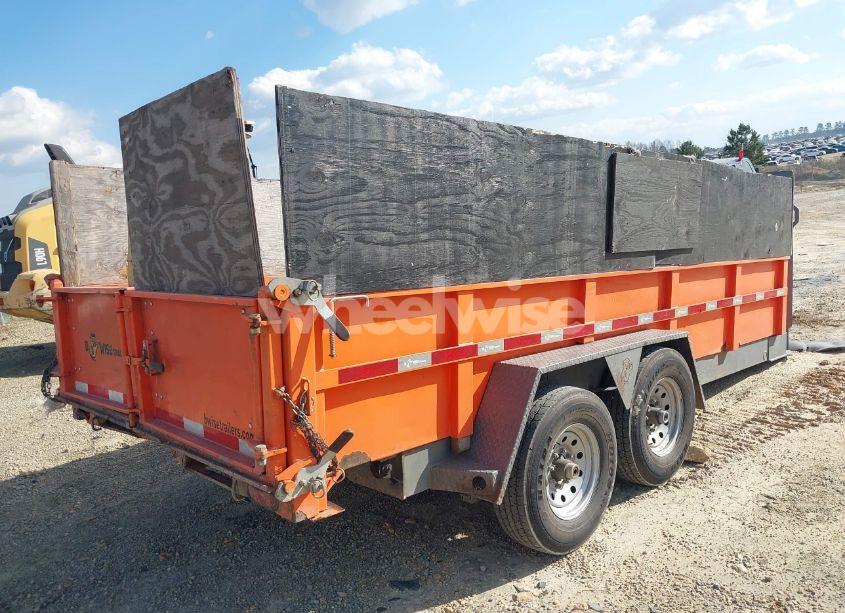 Photo 4 of 2017 Bwise Manufacturing DUMP TRAILER (VIN 58CB3DD25HC004666)
