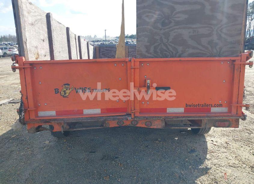Photo 6 of 2017 Bwise Manufacturing DUMP TRAILER (VIN 58CB3DD25HC004666)