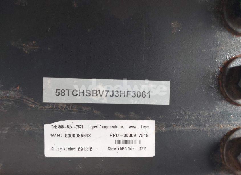 Photo 9 of 2018 Highland Ridge OTHER (VIN 58TCHSBV7J3HF3061)