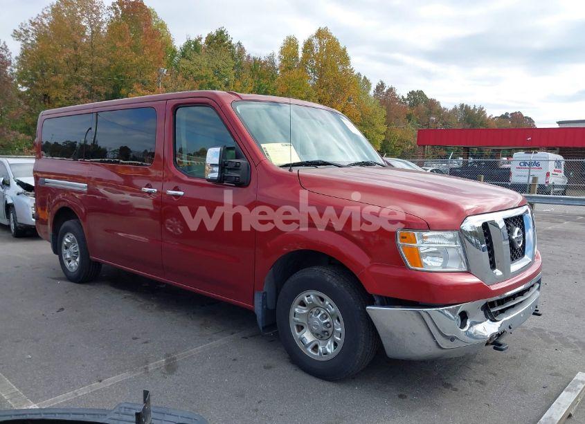 2016 Nissan Nv PASSENGER NV3500 HD SL V8 (VIN 5BZAF0AA0GN852629) main photo