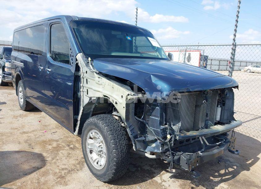 2018 Nissan Nv PASSENGER NV3500 HD SL V8 (VIN 5BZAF0AA3JN851319) main photo