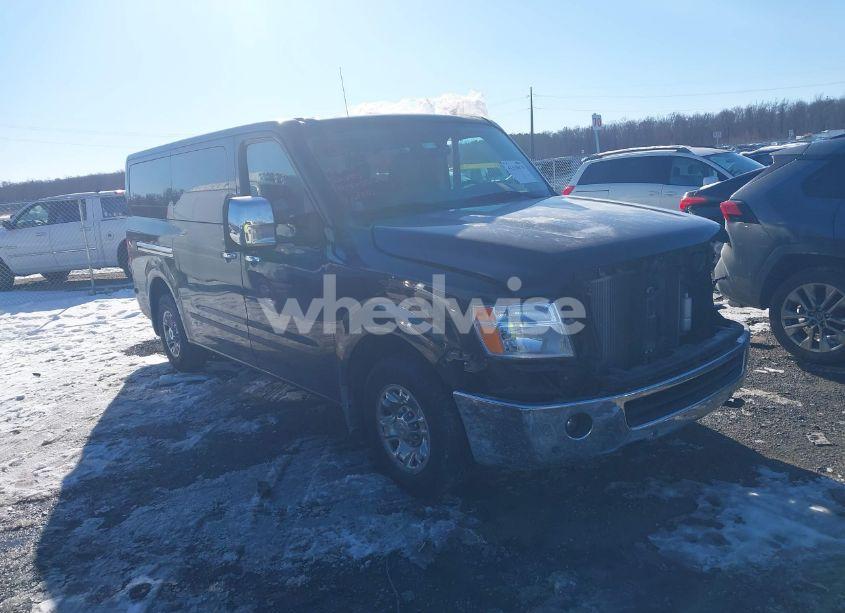 2017 Nissan Nv PASSENGER NV3500 HD SL V8 (VIN 5BZAF0AA4HN850383) main photo