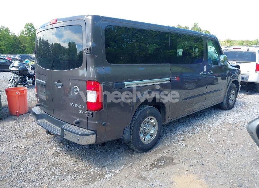 Photo 4 of 2017 Nissan Nv PASSENGER NV3500 HD SV V8 (VIN 5BZAF0AA4HN850514)