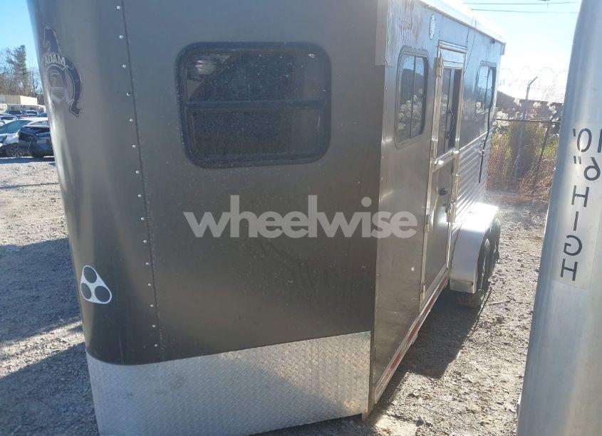 Photo 2 of 2017 Adams Jubilee HORSE TRAILE (VIN 5CLHB1427HR005926)