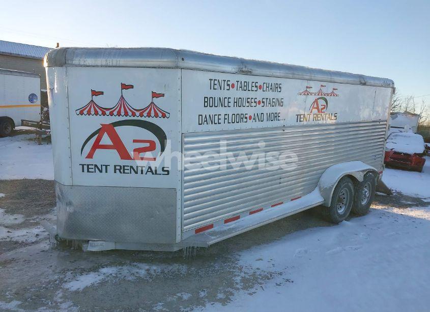 Photo 2 of 2020 Adam 18' LIVESTOCK TRAILER (VIN 5CLSB1824LR006590)