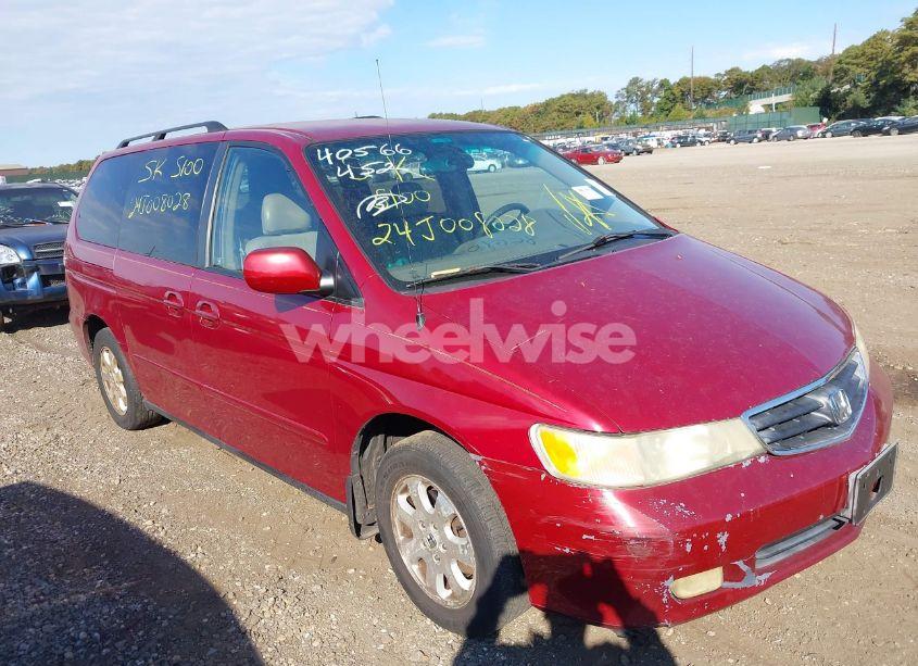 2004 Honda Odyssey EX-L (VIN 5FNRL18004B005876) main photo