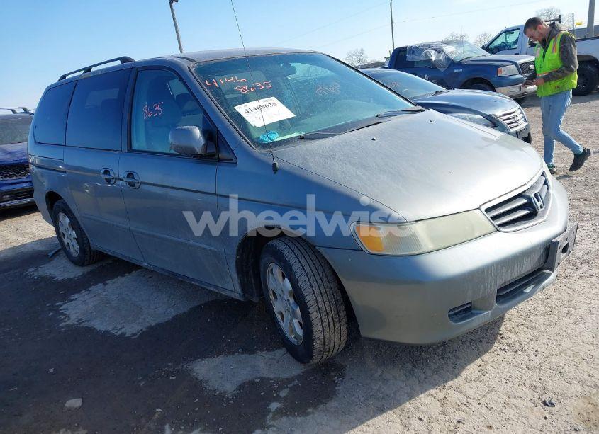 2002 Honda Odyssey EX (VIN 5FNRL186X2B043035) main photo