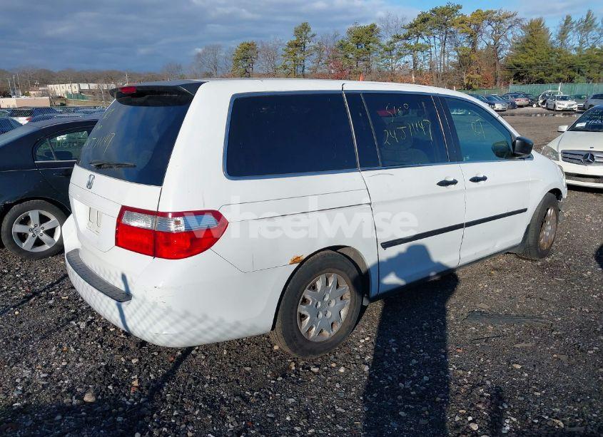 Photo 4 of 2007 Honda Odyssey LX (VIN 5FNRL38277B061427)