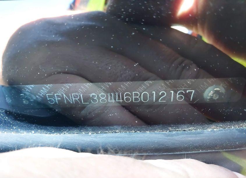 Photo 11 of 2006 Honda Odyssey EX (VIN 5FNRL38446B012167)