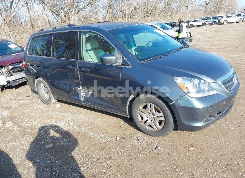 2005 Honda Odyssey EX (VIN 5FNRL38495B424406) main photo