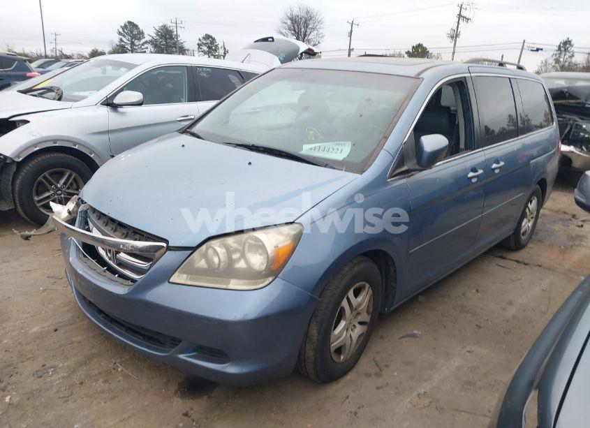 Photo 2 of 2007 Honda Odyssey EX-L (VIN 5FNRL38607B056721)