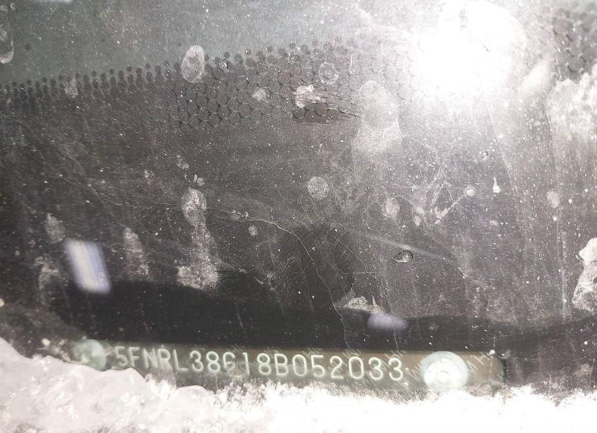 Photo 9 of 2008 Honda Odyssey EX-L (VIN 5FNRL38618B052033)