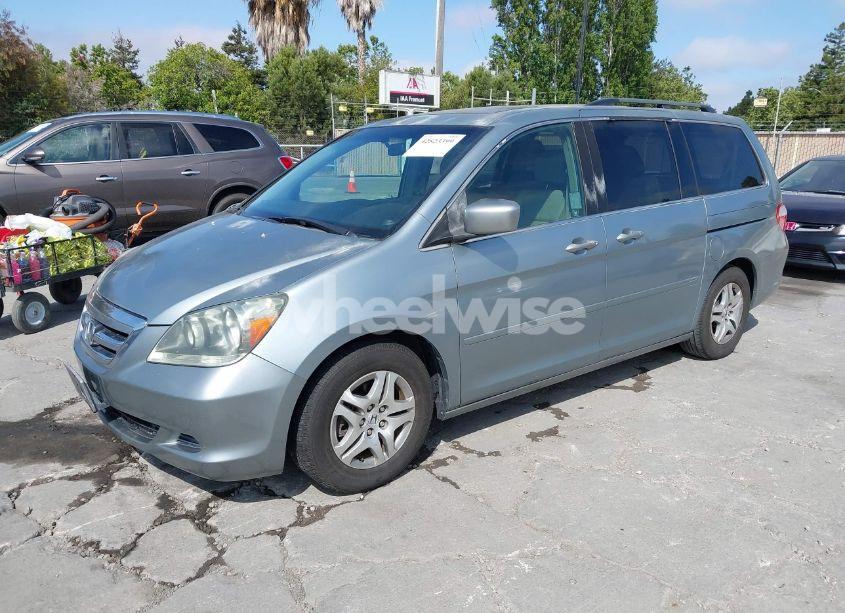 Photo 2 of 2005 Honda Odyssey EX-L (VIN 5FNRL38625B071315)