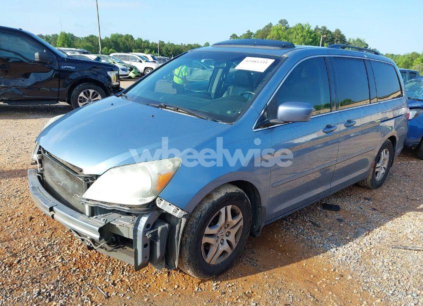 Photo 2 of 2007 Honda Odyssey EX-L (VIN 5FNRL38627B077246)