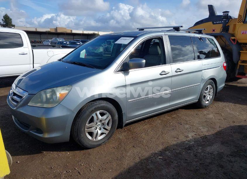 Photo 2 of 2005 Honda Odyssey EX-L (VIN 5FNRL38645B132826)