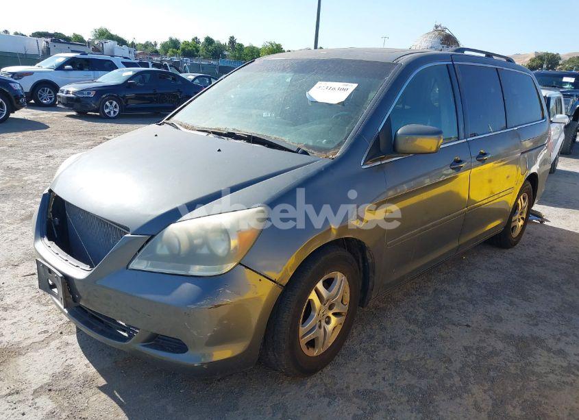 Photo 2 of 2007 Honda Odyssey EX-L (VIN 5FNRL38647B443269)