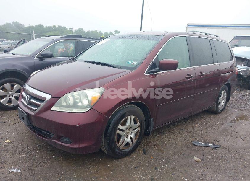 Photo 2 of 2007 Honda Odyssey EX-L (VIN 5FNRL38657B425749)