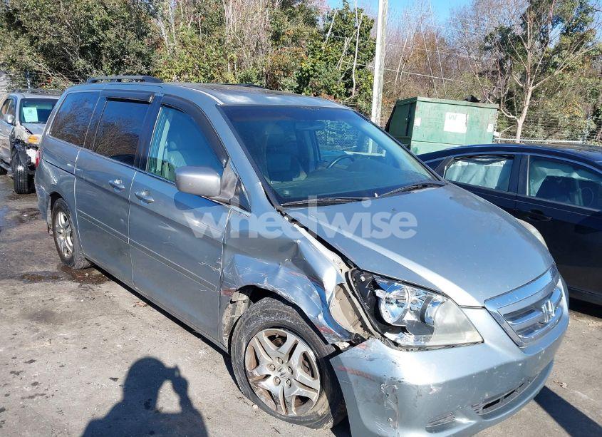 2007 Honda Odyssey EX-L (VIN 5FNRL38667B025540) main photo