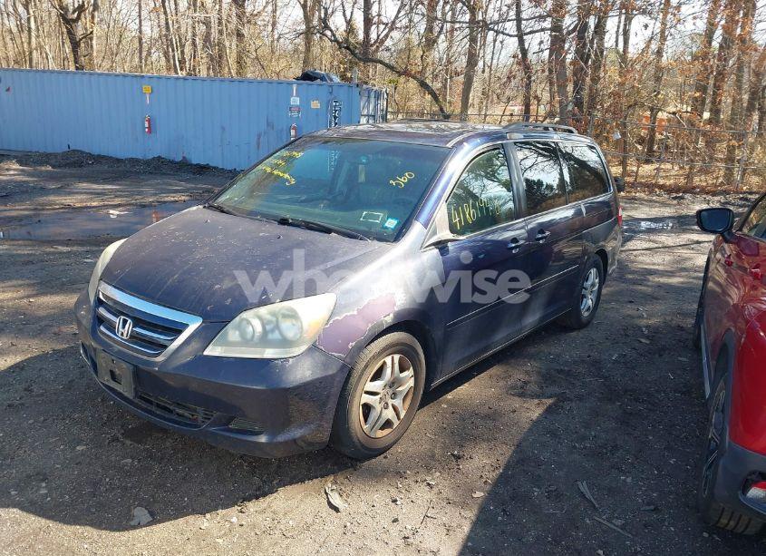 Photo 2 of 2007 Honda Odyssey EXL (VIN 5FNRL38667B135231)