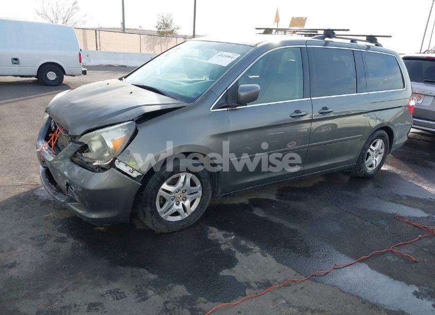 Photo 2 of 2007 Honda Odyssey EX-L (VIN 5FNRL38707B089954)
