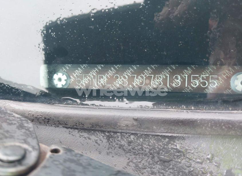 Photo 12 of 2007 Honda Odyssey EX-L (VIN 5FNRL38707B131555)