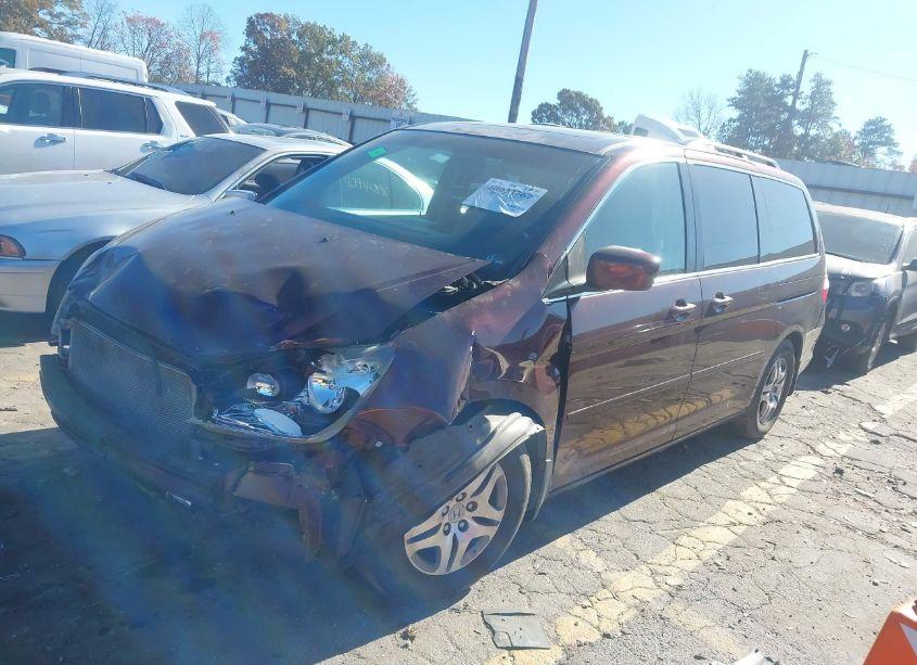 Photo 2 of 2007 Honda Odyssey EX-L (VIN 5FNRL38707B407989)