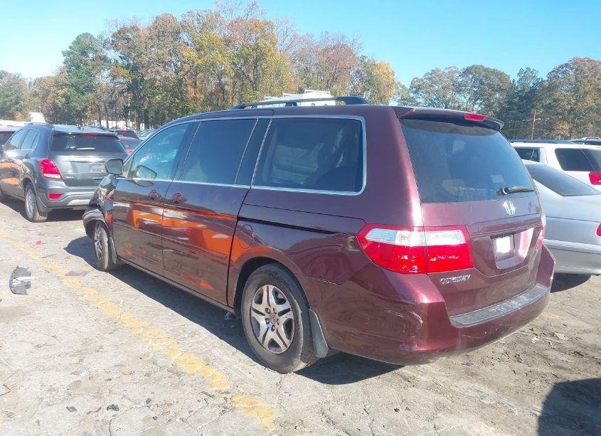 Photo 3 of 2007 Honda Odyssey EX-L (VIN 5FNRL38707B407989)