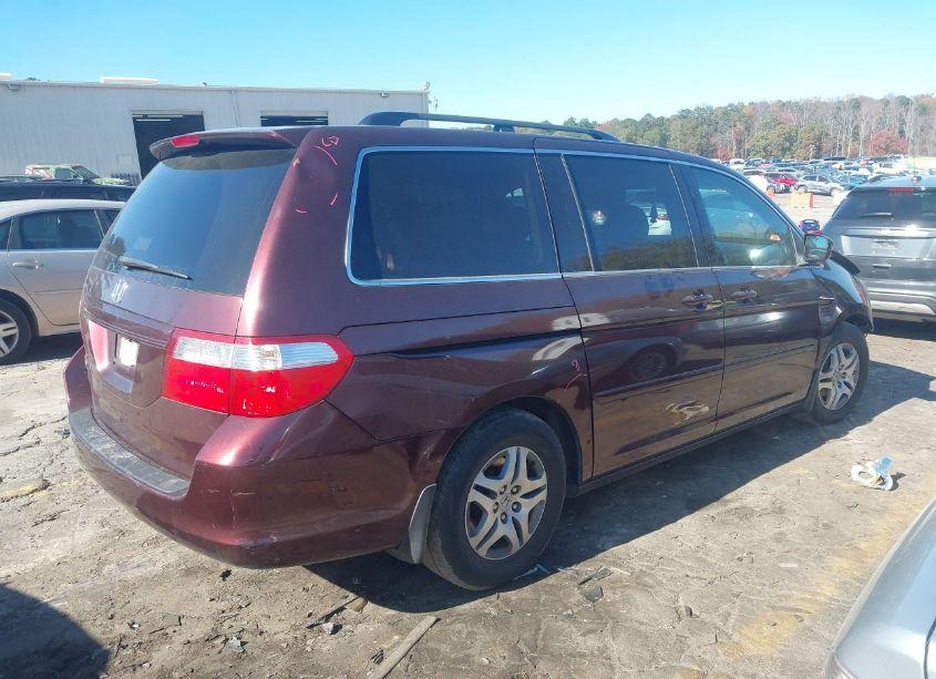Photo 4 of 2007 Honda Odyssey EX-L (VIN 5FNRL38707B407989)