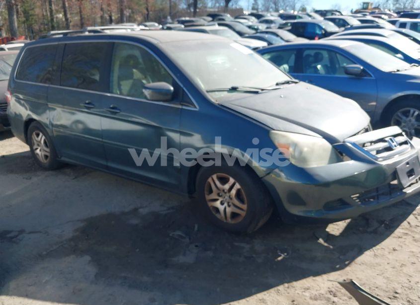 2005 Honda Odyssey EX-L (VIN 5FNRL38715B100019) main photo