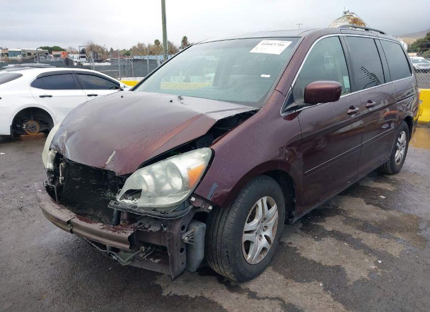 Photo 2 of 2007 Honda Odyssey EX-L (VIN 5FNRL38717B452133)