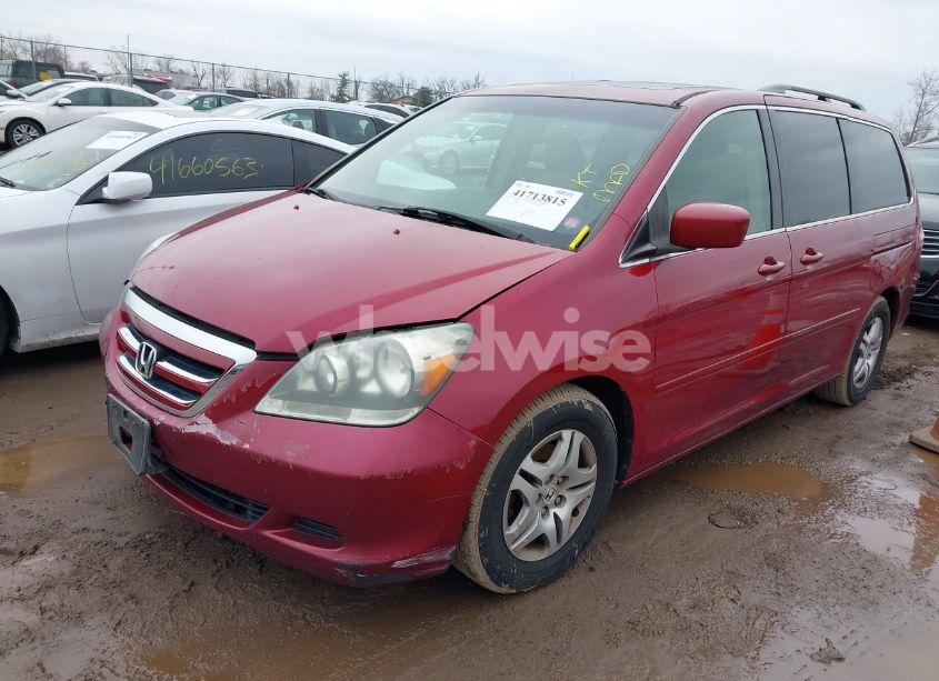 Photo 2 of 2005 Honda Odyssey EX-L (VIN 5FNRL38735B106839)