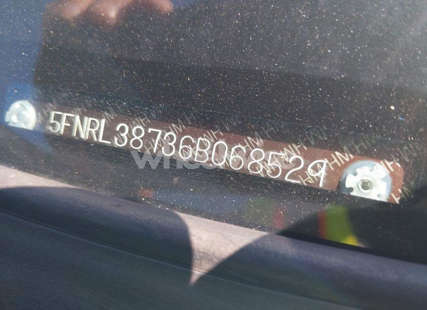 Photo 11 of 2006 Honda Odyssey EX-L (VIN 5FNRL38736B068529)