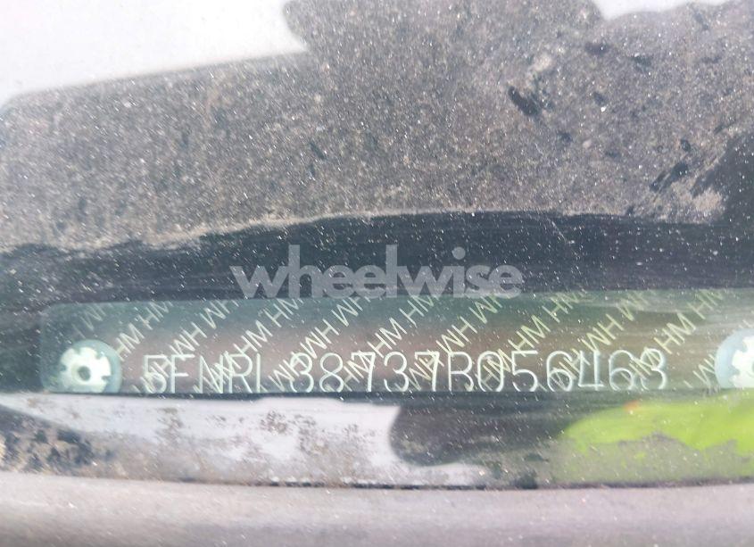 Photo 9 of 2007 Honda Odyssey EX-L (VIN 5FNRL38737B056463)