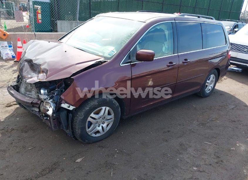 Photo 2 of 2007 Honda Odyssey EX-L (VIN 5FNRL38737B453638)