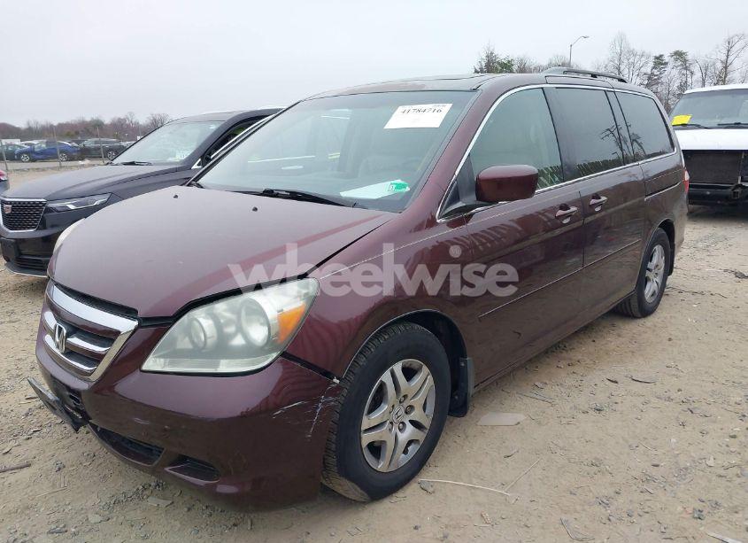Photo 2 of 2007 Honda Odyssey EX-L (VIN 5FNRL38757B401847)
