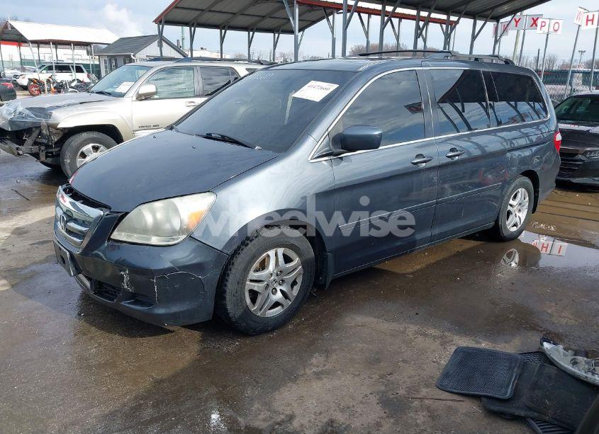 Photo 2 of 2005 Honda Odyssey EX-L (VIN 5FNRL38765B093794)